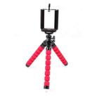 5 PCS Octopus Photography Sponge Mobile Phone Stand Portable Lazy Adjustable Vibrato Live Tripod Stand(Red) - 1