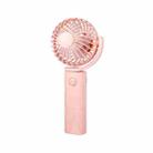 Handheld USB Portable Shaking Desktop Mini Fan(Cherry Powder) - 1