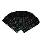 A8 Mini Wireless Mouse And Keyboard With Laser Touchpad Keyboard, Colour: English Colorful Backlight - 2
