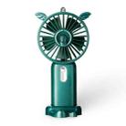 N12 Office Desktop USB Handheld Mini Fan, Fan diameter: 1200 MAH(Jade Green) - 1