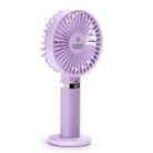 S8 Handheld Portable Home Student USB Mute Mini Fan(Purple) - 1