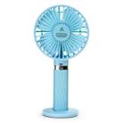 S8 Handheld Portable Home Student USB Mute Mini Fan(Blue) - 1