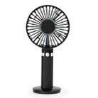 S8 Handheld Portable Home Student USB Mute Mini Fan(Black) - 1