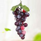 4 Bunches 36 Grain Agate Grapes Simulation Fruit Simulation Grapes PVC with Cream Grape Shoot Props - 1