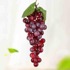 4 Bunches 60 Red Grapes Simulation Fruit Simulation Grapes PVC with Cream Grape Shoot Props - 1