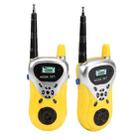 1 Pair Intelligent Wireless Call Walkie-Talkie Remote Dialogue Interactive Children Toys(Yellow) - 1