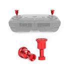 2 PCS Sunnylife AIR-YG9101 For DJI Mavic Mini / Mavic 2 / Mavic Air  Aluminum Alloy Joystick Thumb Rocker(Red) - 1