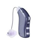 G28 Old Man Hearing Aid Sound Amplifier Sound Collector, Style: Right Ear(Blue) - 1