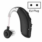 GM-105 Elderly Hearing Aid Sound Amplifier Intelligent Noise Reduction Sound Collector, Style: EU Plug(Fantasy Black) - 1