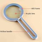 XT-9002 Lightweight Portable 2.5X Old Man Reading Hand-Held Magnifying Glass - 4