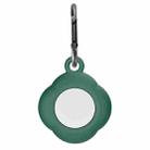 3 PCS Tracker Anti-Lost Silicone Protective Cover with Carabiner for AirtTag(Green) - 1