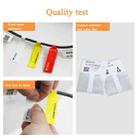 QR-285A Printer Thermal Sticker Paper Cable Label Paper 100 Sheet F Type 25 x 38 + 40 (White) - 4