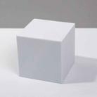 8 PCS Geometric Cube Photo Props Decorative Ornaments Photography Platform, Colour: Large White Square - 1