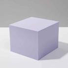 8 PCS Geometric Cube Photo Props Decorative Ornaments Photography Platform, Colour: Large Purple Rectangular - 1