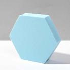 8 PCS Geometric Cube Photo Props Decorative Ornaments Photography Platform, Colour: Large Light Blue Hexagon - 1