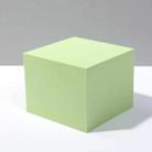 8 PCS Geometric Cube Photo Props Decorative Ornaments Photography Platform, Colour: Large Green Rectangular - 1