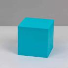 8 PCS Geometric Cube Photo Props Decorative Ornaments Photography Platform, Colour: Small Lake Blue Square - 1