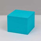 8 PCS Geometric Cube Photo Props Decorative Ornaments Photography Platform, Colour: Large Lake Blue Rectangular - 1