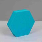 8 PCS Geometric Cube Photo Props Decorative Ornaments Photography Platform, Colour: Large Lake Blue Hexagon - 1