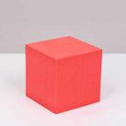 8 PCS Geometric Cube Photo Props Decorative Ornaments Photography Platform, Colour: Small Red Square - 1