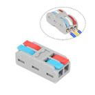 LT-2 2 In 2 Out Colorful Quick Line Terminal Multi-Function Dismantling Wire Connection Terminal - 1