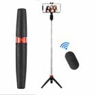 Y9 Bluetooth Selfie Stick Integrated Video Broadcasting Tripod Selfie Stick(Black) - 1