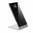 Y13 15W Magnetic Wireless Mobile Phone Holder Charger for iPhone(Silver) - 1