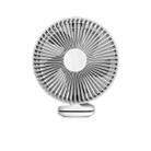 F8 Retractable Folding Fan Mini Desktop Office USB Fan, Colour: White - 1