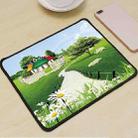 8 PCS Thickened And Enlarged Cartoon Mouse Pad Computer Desk Mat, Size: 26 x 21cm(Mushroom Room) - 1