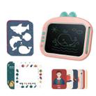 X6 Puzzle Early Education Children Toy Multifunctional Handwritten Blackboard Cartoon Electronic Drawing Board, Colour: Pink (Monochrome Film) - 1