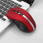 T-WOLF Q5 2.4GHz 5-Buttons 2000 DPI Wireless Mouse Silent And Non-Light Gaming Office Mouse For Computer PC Laptop(Red) - 1