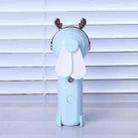 Handheld Hydrating Device Chargeable Fan Mini USB Charging Spray Humidification Small Fan(M11 Blue Deer) - 1