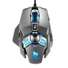 T-WOLF V10 USB Interface 7 Buttons 6400 DPI Gaming Wired Mouse Custom Macro Programming 4-Color Breathing Light Gaming Mouse, Cable Length: 1.5m(Gun Color) - 1