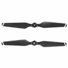 Sunnylife MV-8330F2 2 Pairs Low Noise Foldable Quick-Release Propellers for DJI Mavic Pro(White Stripe) - 1