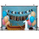 2.1m x 1.5m One Year Old Birthday Photography Background Cloth Birthday Party Decoration Photo Background(573) - 1