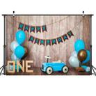 2.1m x 1.5m One Year Old Birthday Photography Background Cloth Birthday Party Decoration Photo Background(581) - 1