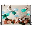 2.1m x 1.5m One Year Old Birthday Photography Background Cloth Birthday Party Decoration Photo Background(582) - 1