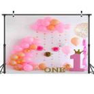 2.1m X 1.5m One Year Old Birthday Photography Background Party Decoration Hanging Cloth(584) - 1