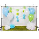 2.1m x 1.5m One Year Old Birthday Photography Background Cloth Birthday Party Decoration Photo Background(586) - 1