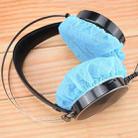50 Pairs Earphone Disposable Dust Cover Game Headset Non-Woven Protective Cover(50 Pairs of Independent (Blue)) - 1