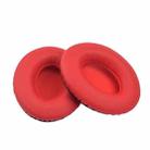 1 Pairs 001 Headphone Protective Sleeve Headphone Earmuffs For Sennheiser, Colour: Red Protein Skin - 1