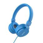 Gorsun GS-778 Mobile Phone Music Headset Wired Laptop Children Headphones(Blue) - 1