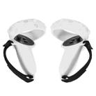 2 Sets GS092 Handle Controller Silicone Protective Cover Anti-Fall And Anti-Lost All-Inclusive Cover For Oculus Quest 2(Gray) - 1