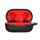 10 PCS GS090 Wireless Headset Silicone Cover Anti-Lost Dust-Proof Anti-Fall All-Inclusive Protective Cover For Boat Airdopes 441(Black) - 1