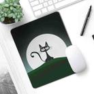 6 PCS Non-Slip Mouse Pad Thick Rubber Mouse Pad, Size: 21 X 26cm(Moon Black Cat) - 1