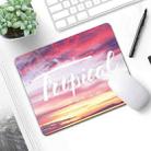 6 PCS Non-Slip Mouse Pad Thick Rubber Mouse Pad, Size: 21 X 26cm(Purple Sunset) - 1