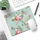 6 PCS Non-Slip Mouse Pad Thick Rubber Mouse Pad, Size: 21 X 26cm(Colorful Flowers) - 1