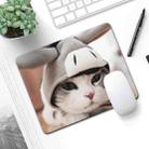 6 PCS Non-Slip Mouse Pad Thick Rubber Mouse Pad, Size: 21 X 26cm(Cute Kitten) - 1
