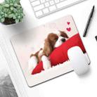 6 PCS Non-Slip Mouse Pad Thick Rubber Mouse Pad, Size: 21 X 26cm(Happy Puppy) - 1