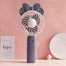 2 PCS USB Charging Handheld Mini Fan Portable Hand Small Fan(XH01 Gray) - 1